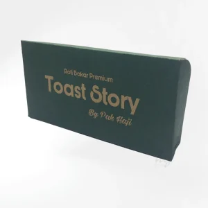 box desain 1 warna – kraft