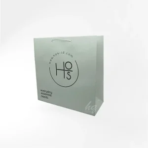 paper bag with handle – kraft putih